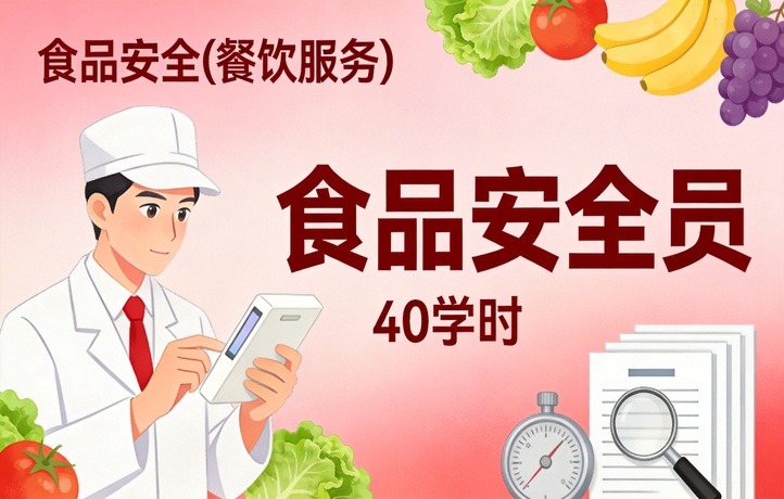 餐饮服务领域食品安全（食品安全员-40小时）